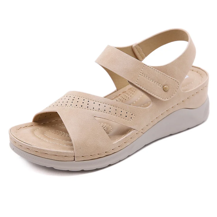 Vanccy Women Summer Shoes Thick Sole Soft Women Sandals QueenFunky