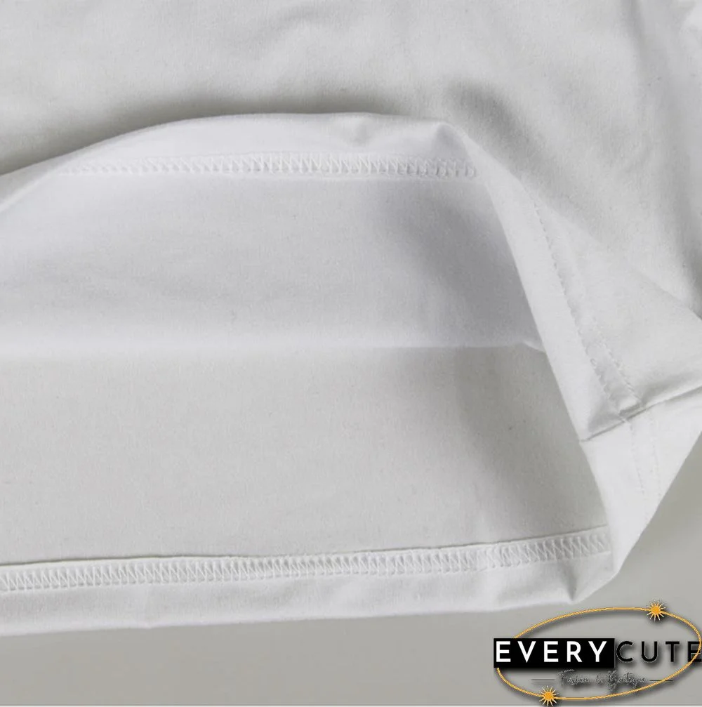 Cool Dog Mom And Heart Print T-shirt For Women Summer Fashion Casual T-shirts Short Sleeve Creative Personalized Tops