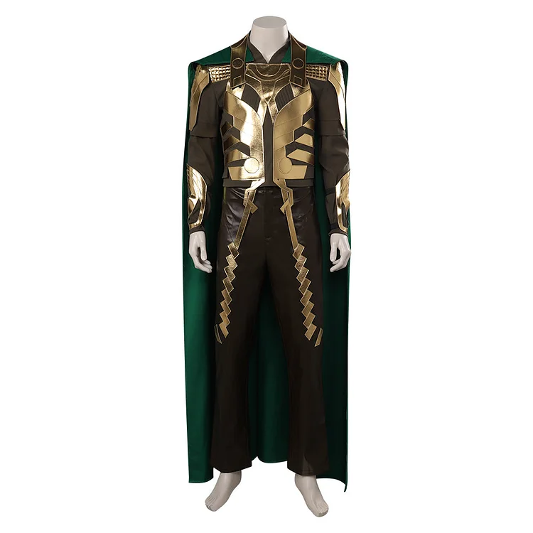 Loki 2023 Loki Brown Set Outfits Cosplay Costume Halloween Carnival Suit