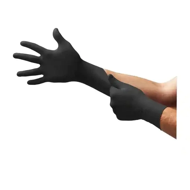 pornhint Pornhint Myu Latex Full Length Glove Sm Black