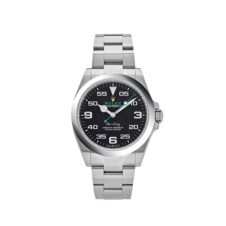 Rolex Air-King 126900 Stainless Steel Black Dial