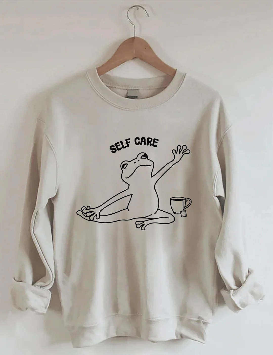 Frog Self Care Sweatshirt