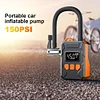 150PSI Bicycle Tyre Inflator 500mAh Battery Rechargeable Wireless Air Compressor