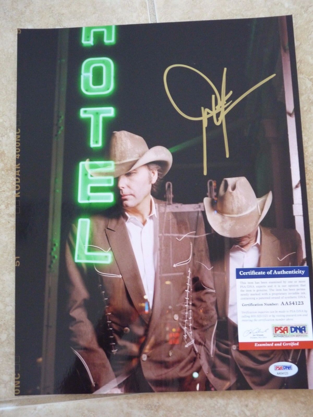 Dwight Yoakam Sexy Country Signed Autographed 11x14 Photo Poster painting PSA Certified #7 F5