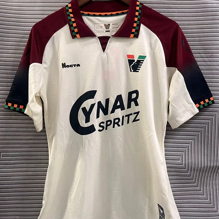 【S~4XL】Venezia 25/26 Away Football Jersey（With sponsor）