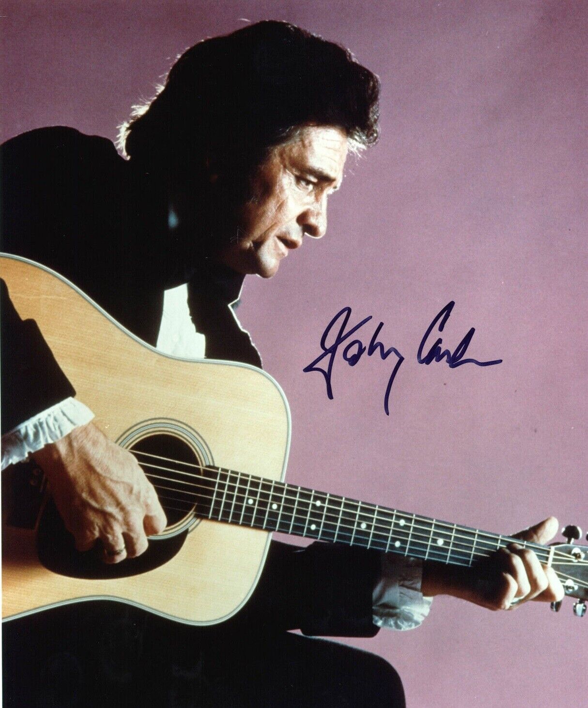 Johnny Cash autographed 8x10 Photo Poster painting signed REPRINT