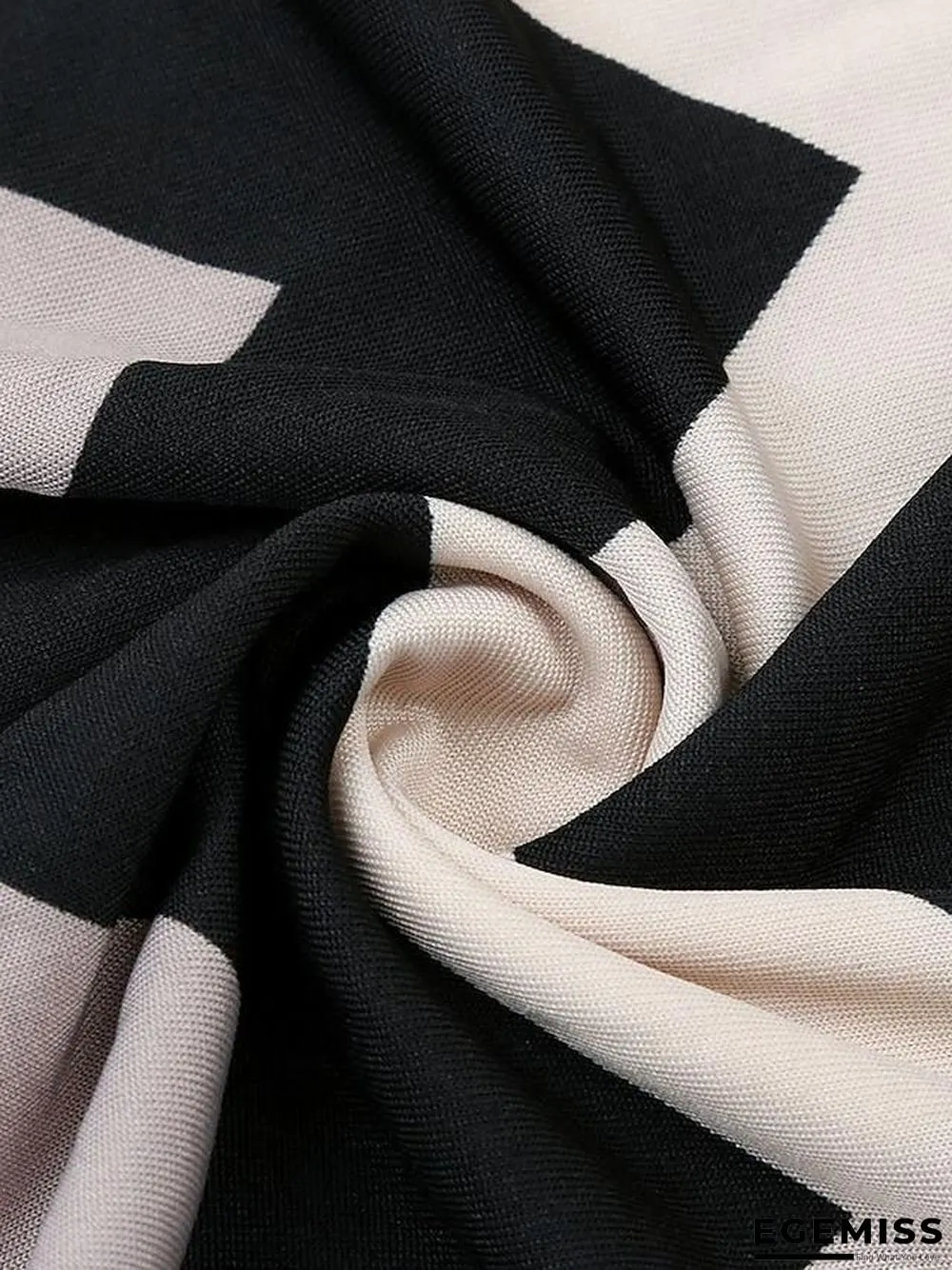 New Fashion Long Skirt Summer Temperament Loose Thin Wave Sling Dress Female | EGEMISS