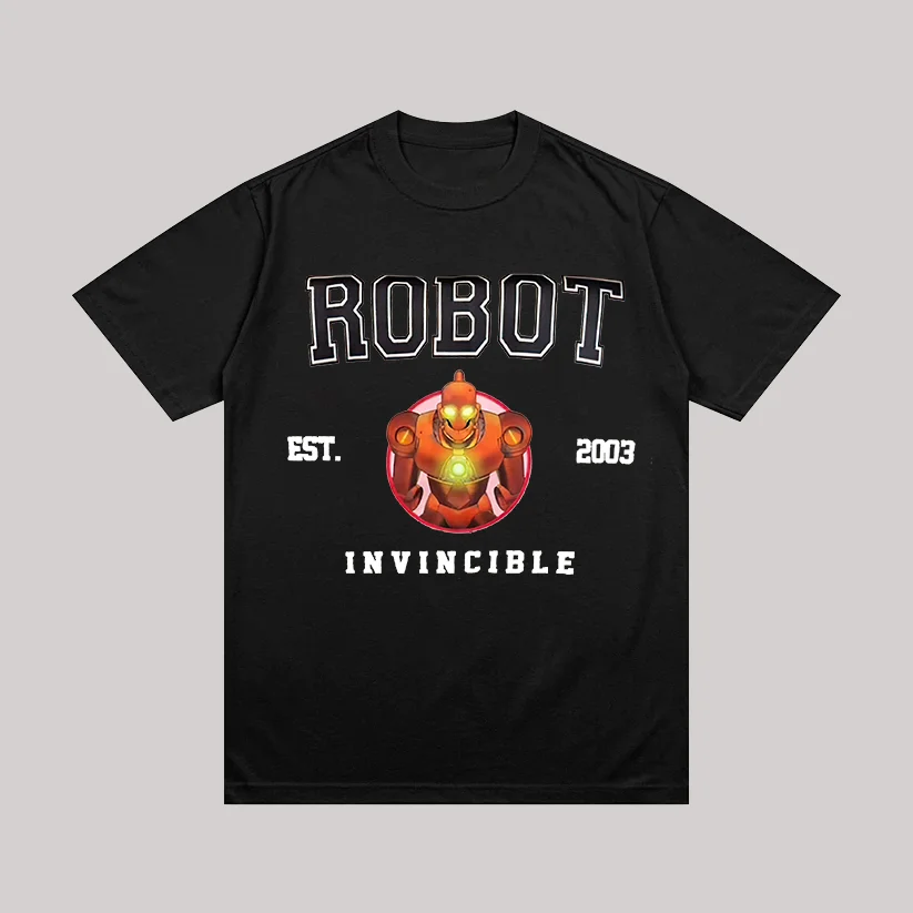 Robot Invincible Printed Unisex T-shirt