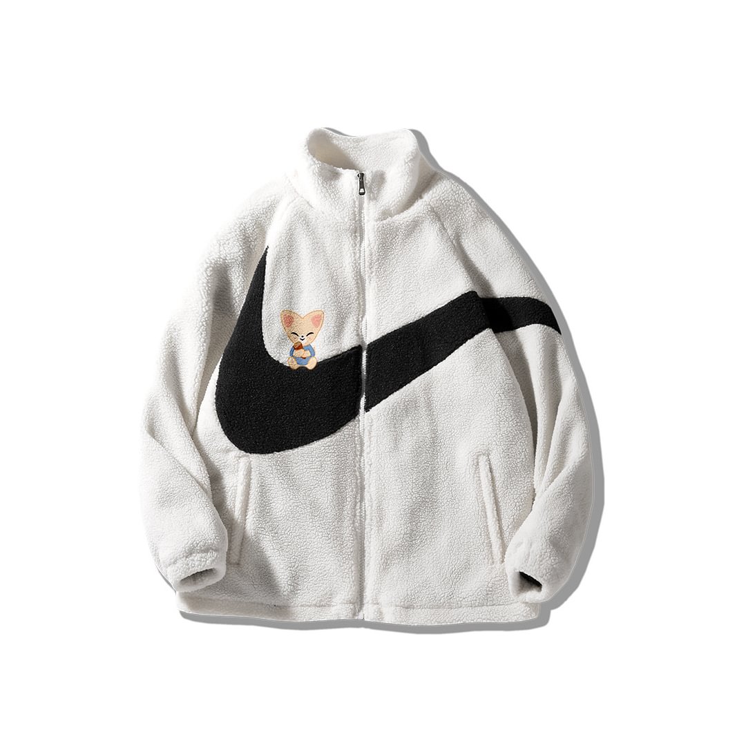 SKZOO & NIKE Fleece Lamb Zip Jacket