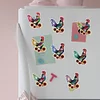 8Pcs Diamond Painting Rooster Fridge Magnet for DIY Art Crafts