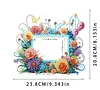 Diamond Painting Flower Photo Frame Decoration