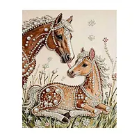 Doe Fawn Meadow - Pearls Painting