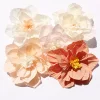 Colorful 3D Paper Flower Wedding Event Backdrop Wall Decor