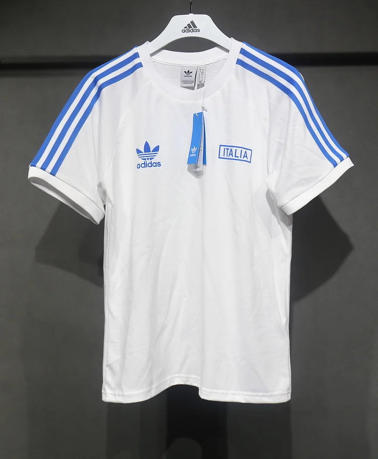 Italy White Cotton T-Shirt