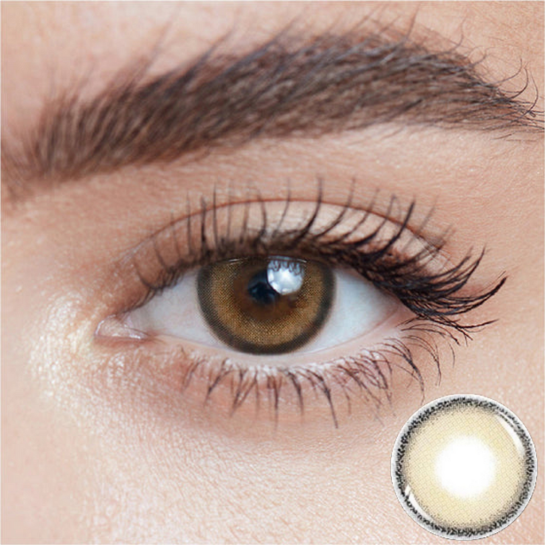 INMIX® Sunny Brown Contact Lenses (12 Months）
