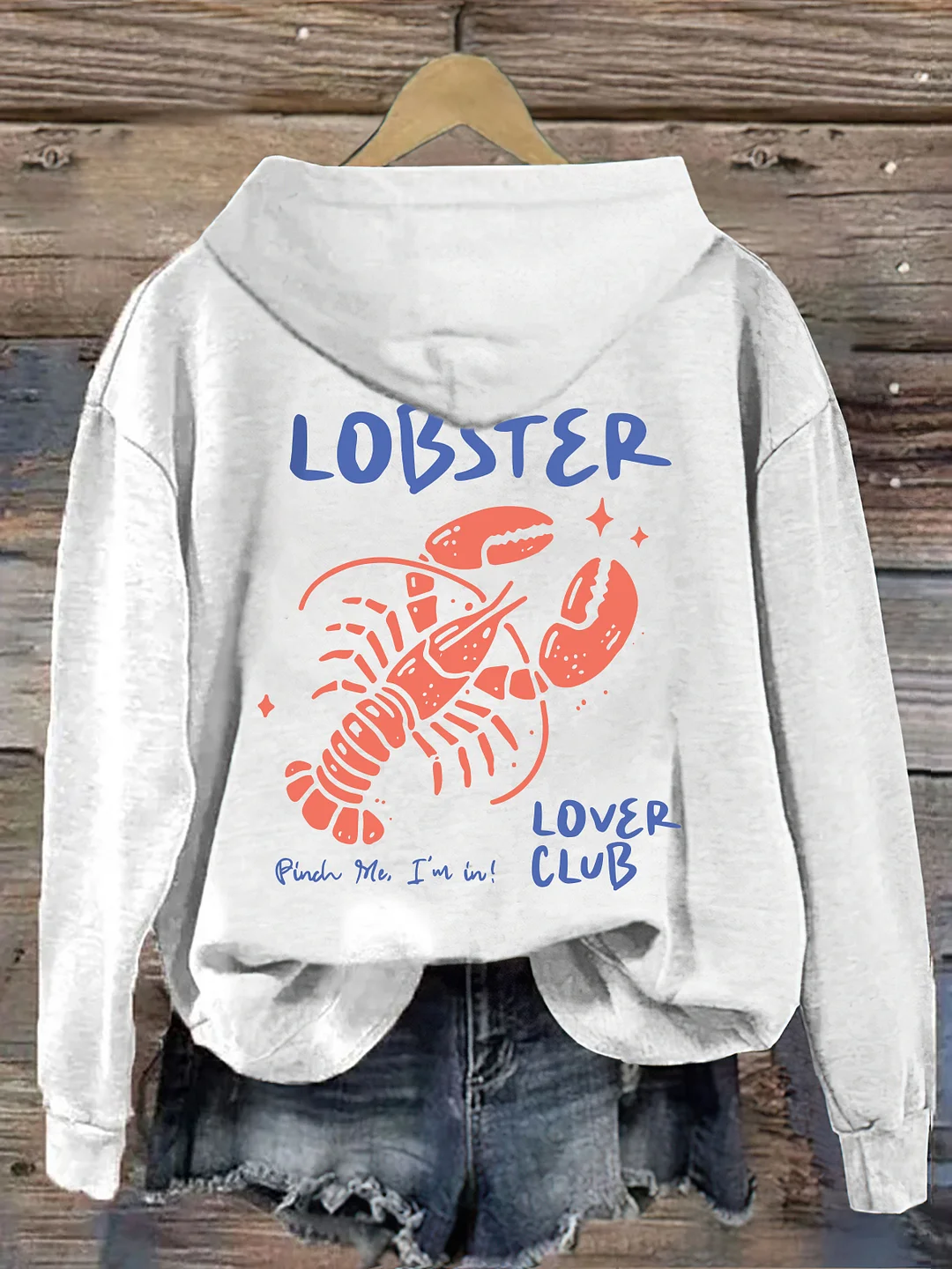 Lobster Lover Club Hoodie