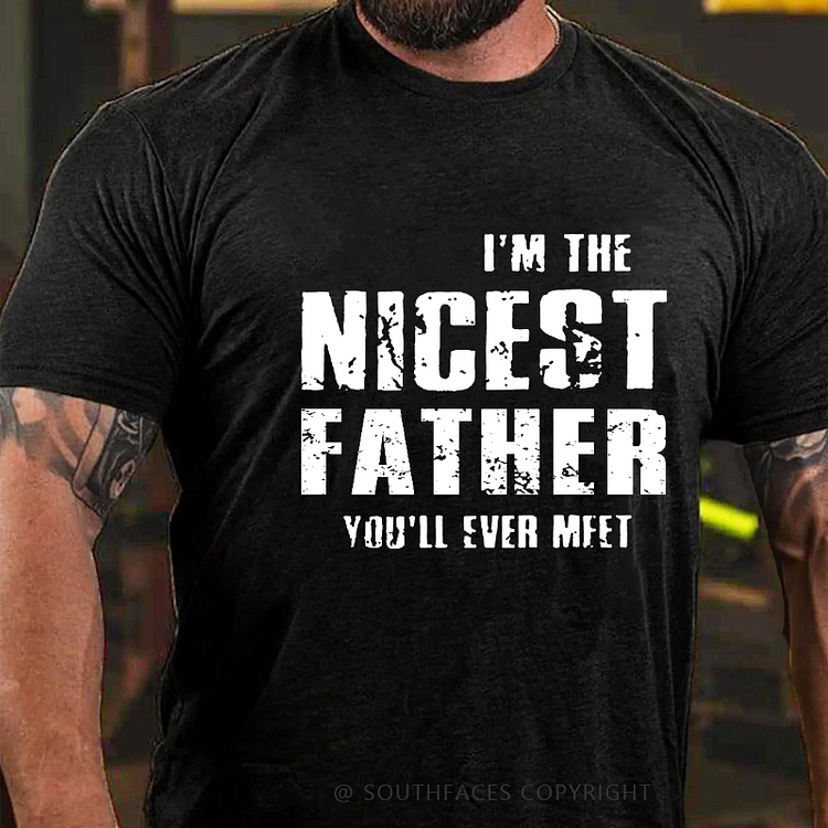 I'm The Nicest Asshole - Personalized Custom T-shirt