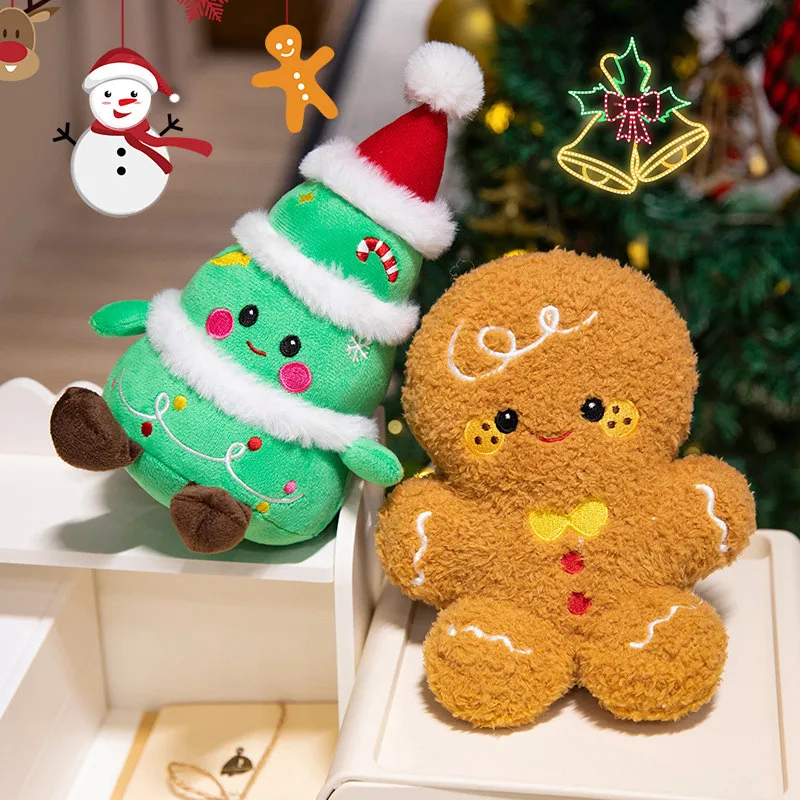 Tegooe Christmas Plush Toy Collection - Stuffed Animal Dolls for Kids Home Decor