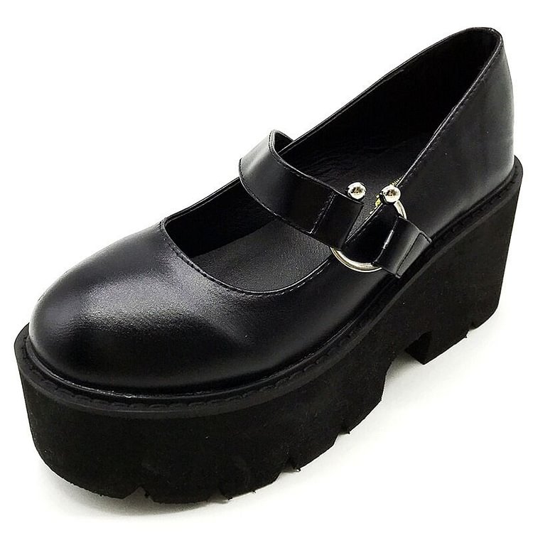 Burning On Fire Maryjane Shoes