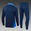 2024/2025 Nottingham Half-Pull Training Suit Royal Blue Football Jersey 1:1 Thai Quality Set