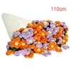 Flower Bouquet Crocheted Blankets Breathable Soft Knitting Throw Blankets Gifts