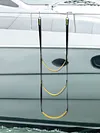 3 Layer Boat Hanging Ladder Nylon Reusable Boat Launching Ladder for Kayak Canoe