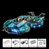 1:12 V12 Concept Sports Car LEGO Model Racing Car