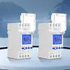2 Channels Programmable 24Hours Time Clock Big LCD Display Digital Timer Switch