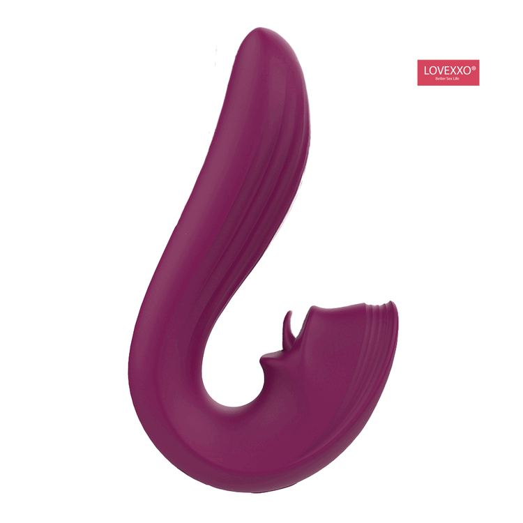 Velvet Kiss Tongue Stimulation Lick & Clitories G-spot Vibrator