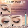 Crayon de colle pour cils Eyeliner longue durée auto-adhésif