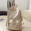 Nylon Backpack Large Capacity Student Daypack School Bag for High School Student