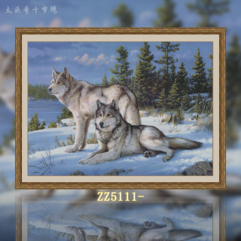 [ZZ5111-Direwolf]  Painting Fairy Cross Stitch