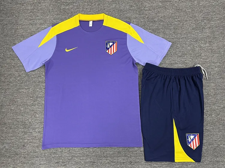 25-26 season children's version of Atletico Madrid purple jersey