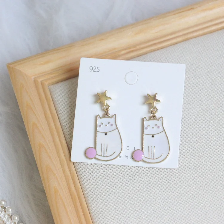 Cute Fashion Cat Earrings