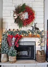 🔥Last Day 49% OFF🎄Ruffled Burlap Christmas Wreath🎄-mysite-Adracos