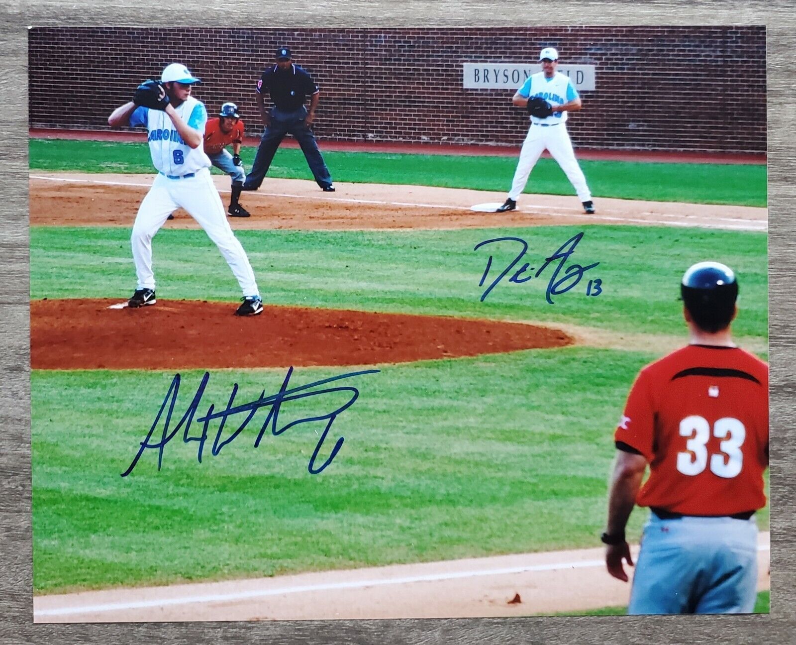 Dustin Ackley & Alex White Signed 8x10 Photo Poster painting Seattle Mariners MLB RAD