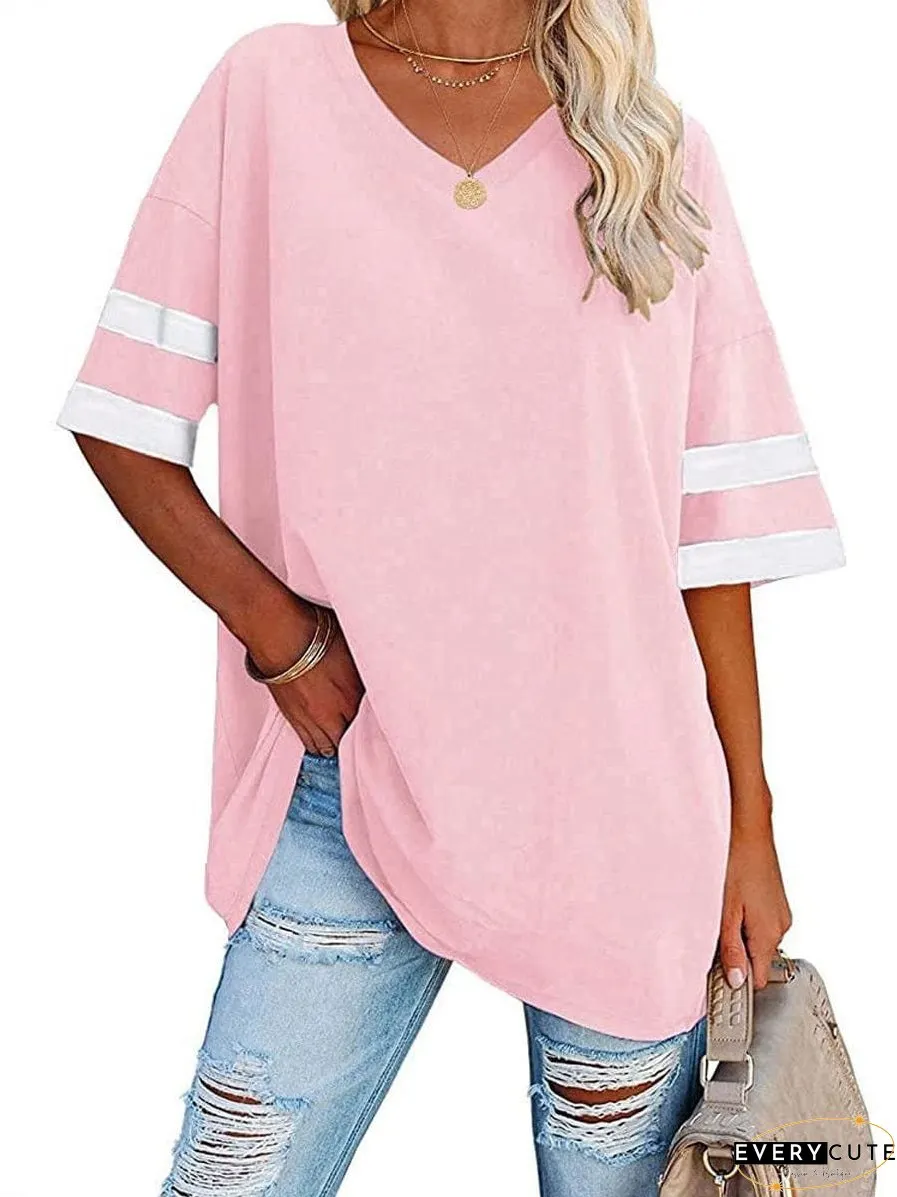Women's Summer Casual Half Sleeve T-Shirt Top