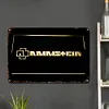 Rammstein - Panneaux en &eacute;tain m&eacute;tallique(20*30cm/30*40cm) - Musique