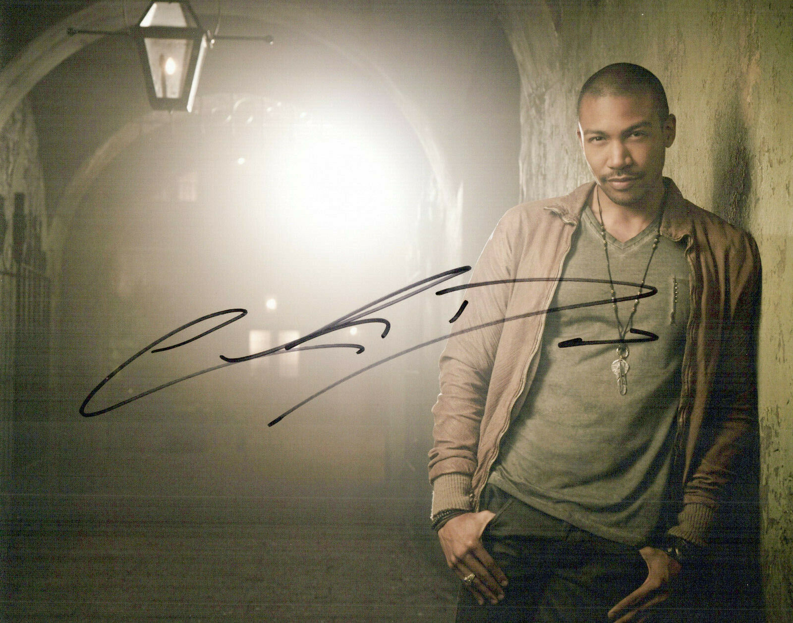 Charles Michael Davis The Original autographed Photo Poster painting signed 8x10 #3 Marcel