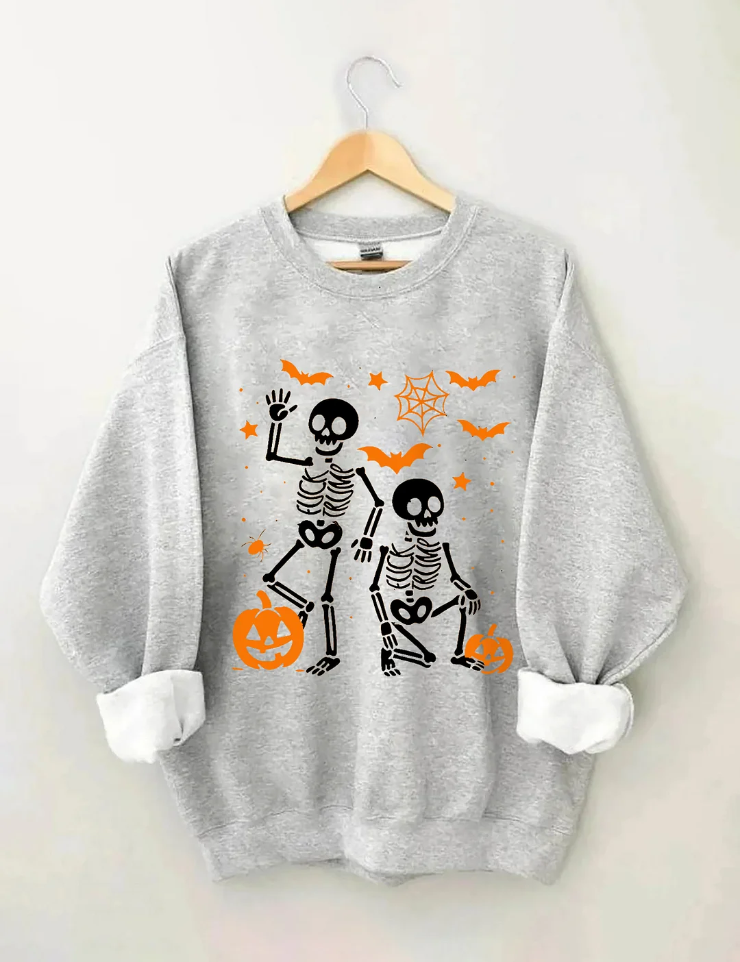 Slightly Subtle FDT Halloween Skeleton Sweatshirt