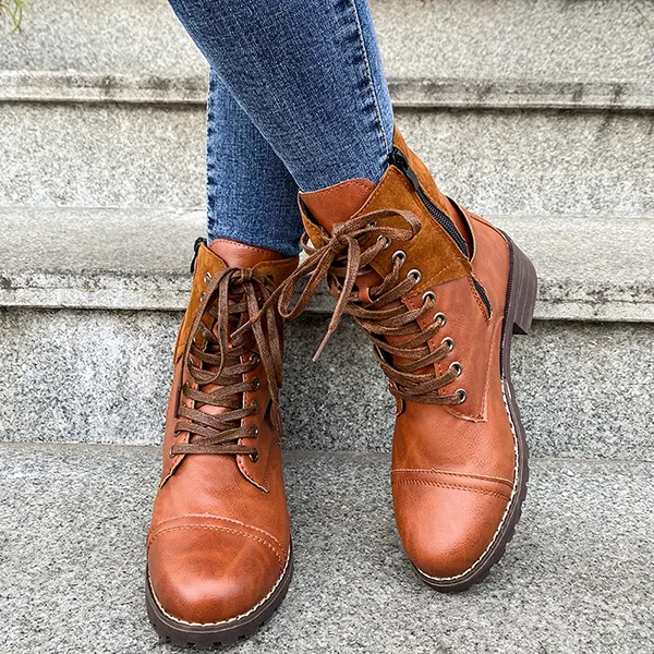 Leather-look casual shoes