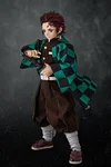 1/6 Scale Movable TV Animation Ver. Tanjiro Kamado - Demon Slayer: Kimetsu no Yaiba Official Statue - Aniplex