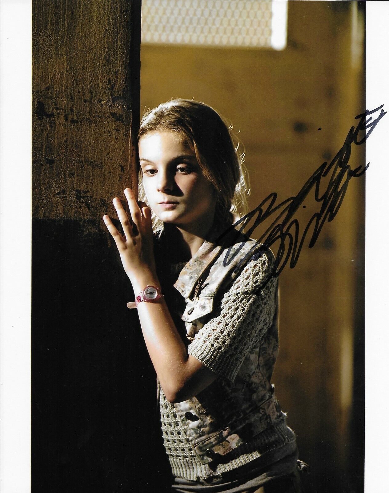 Brighton Sharbino The Walking Dead autographed Photo Poster painting signed 8x10 #8 Lizzy Samuel