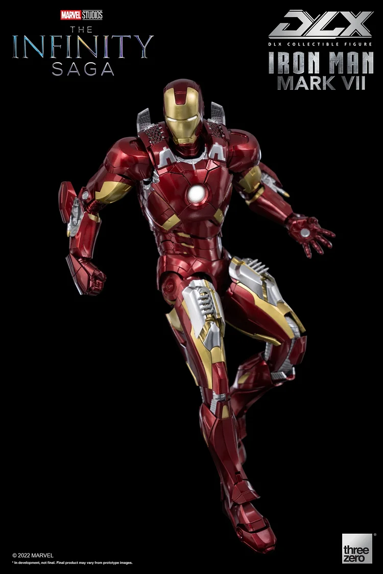 Pre-order Threezero-Marvel Studios: The Infinity Saga 1/12 Scale DLX Iron  Man Mark 7 Action Figure