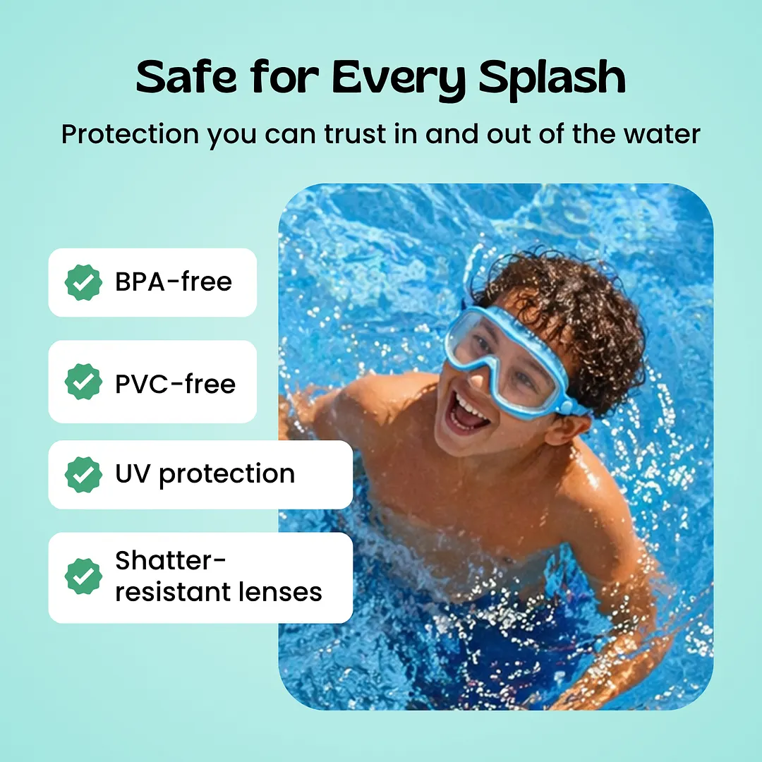 TibaToes&trade; Clip-On Swim Goggles