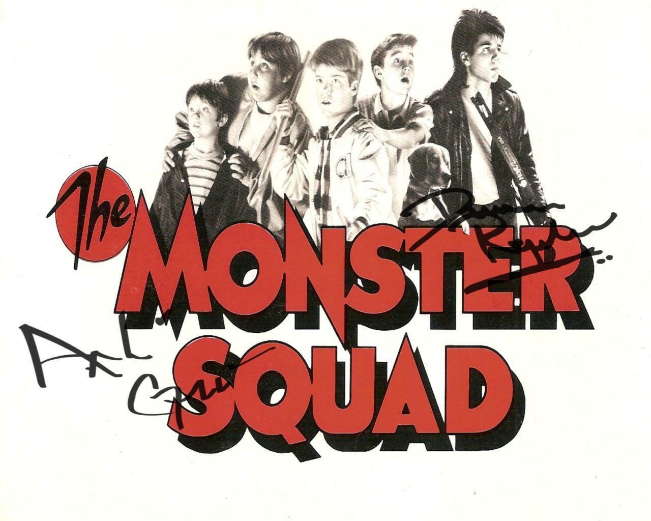 Monster Squad Cast SIGNED AUTOGRAPHED 10 X 8