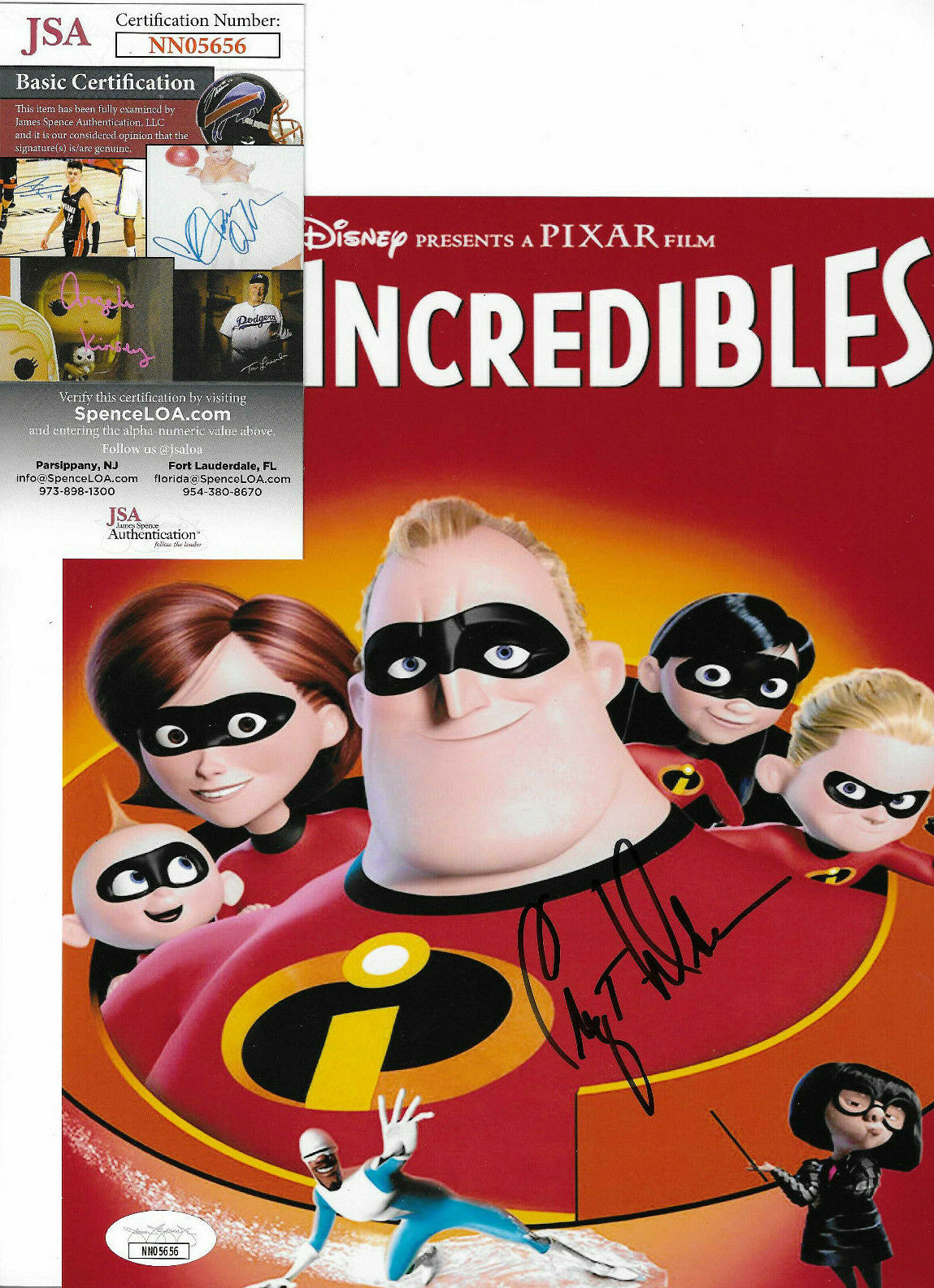 Craig T. Nelson Authentic Signed 8x10 Photo Poster painting Autograph, The Incredibles, JSA COA