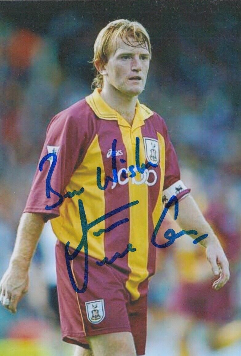 STUART MCCALL HAND SIGNED 6X4 Photo Poster painting BRADFORD CITY FOOTBALL AUTOGRAPH