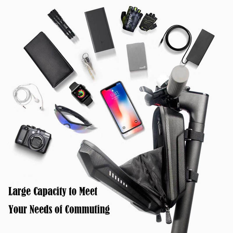 JOYOR 2L/3L Scooter Storage Bag, Scooter Handlebar Bag Compatible with Multiple Models