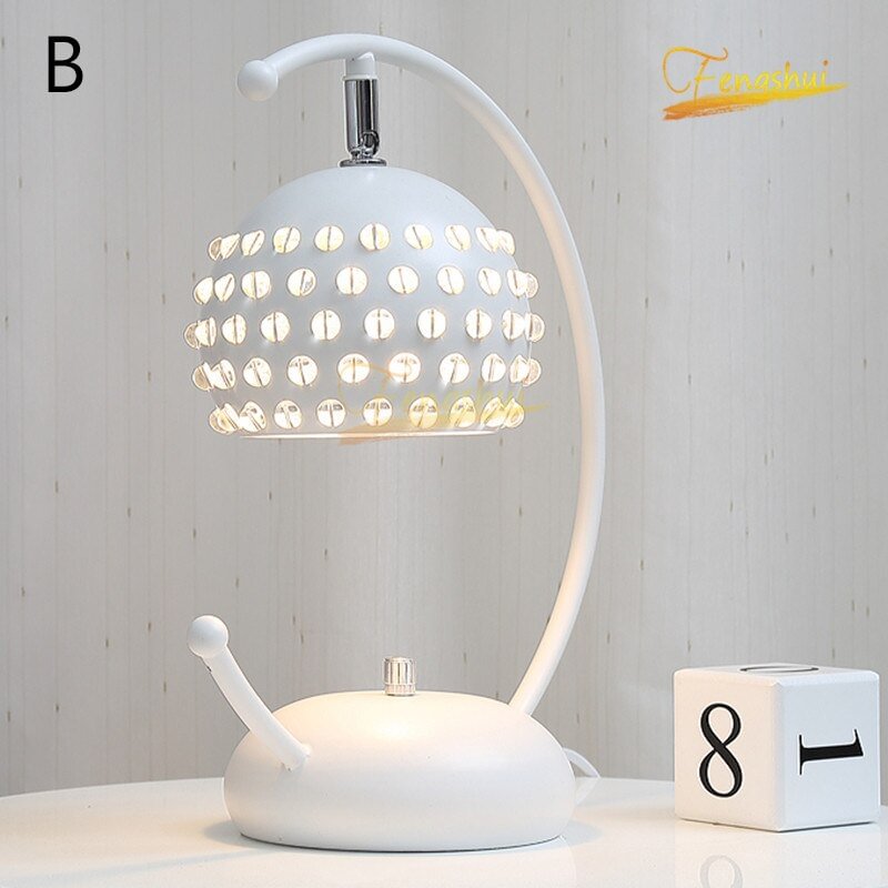 Modern Lustre LED Table Lamp Creative Crystal Table Lights Lighting Bedroom Bedside Living Room Decoration Reading Lamp Fixture